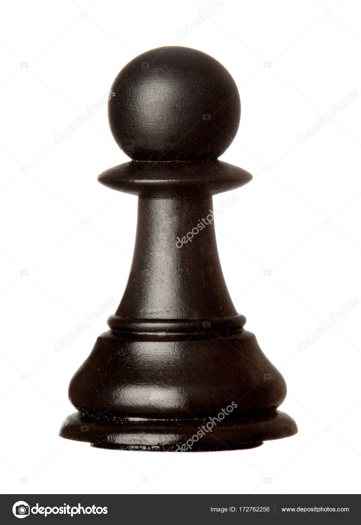 Chaveiro de Xadrez Peão Preto (Peça maciça) #ChessMania