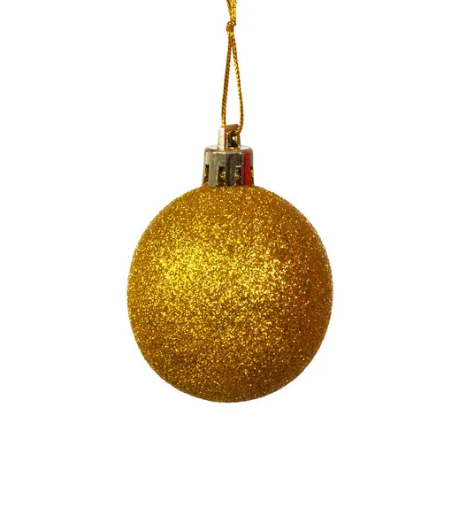 Glittering Christmas ball — Stock Photo, Image