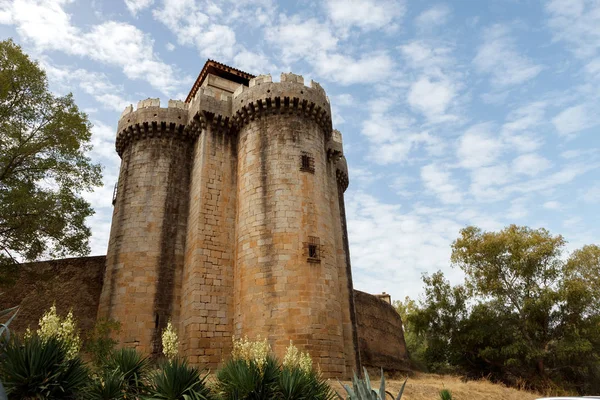 Věž Středověkého Hradu Severu Španělska — Stock fotografie