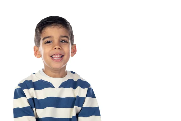 Feliz niño gitano. — Foto de Stock