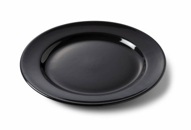 Beyaz arka plana siyah bir plaka yerleştirildi