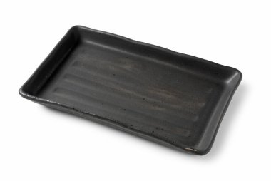 Beyaz arka plana yerleştirilmiş Japon plakası