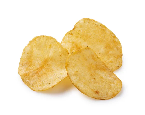 Consomme Chips Placeras Vit Bakgrund — Stockfoto