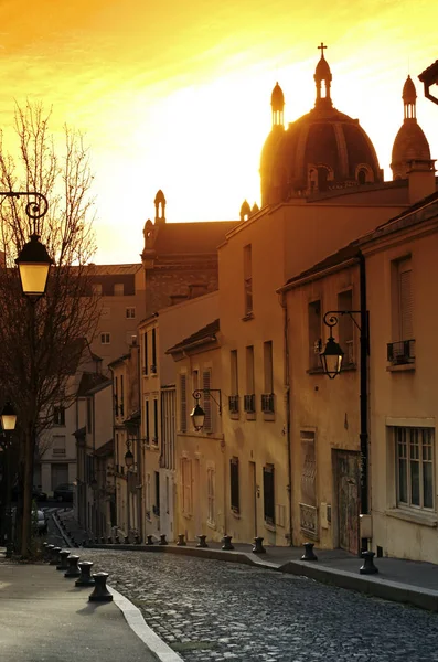 Butte aux cailles hill in Paris — Stock Photo, Image