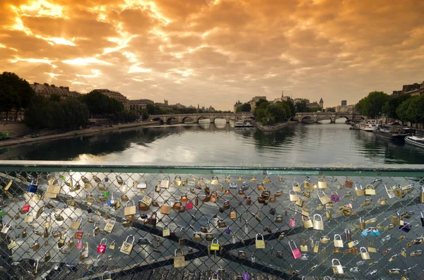 Pont des arts most w Paryżu — Zdjęcie stockowe