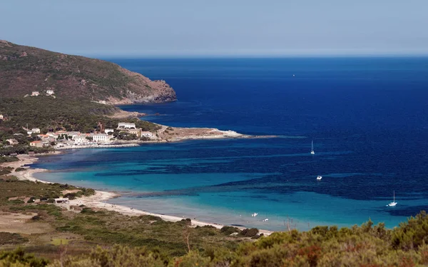 Barcaggio Haven Corsica Eiland — Stockfoto