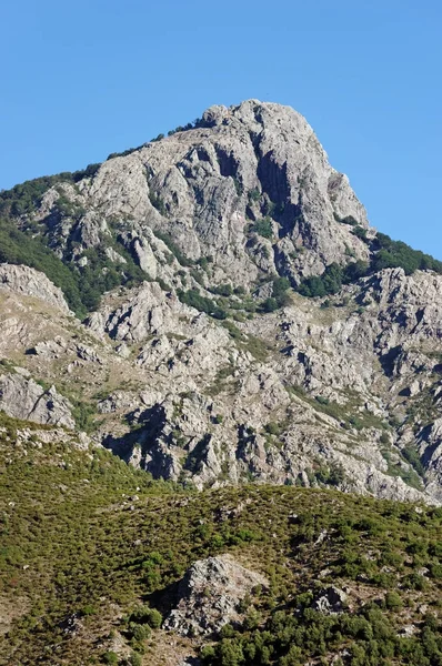 San Petrone Piek Corsica Eiland — Stockfoto