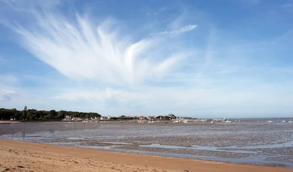 Fouras Beach village Charente deniz kıyılarında