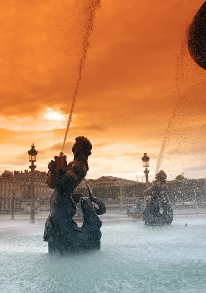 Plaza Concorde Ciudad París — Foto de Stock