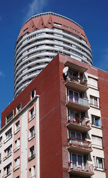 Building Tower Paris Arrondissment — Stock Photo, Image