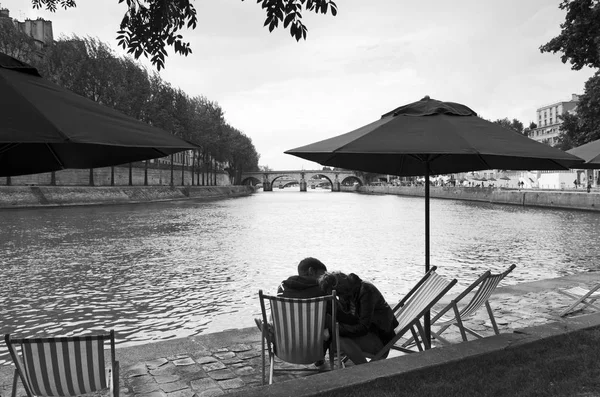 Vista Romántica París — Foto de Stock