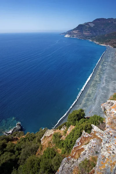     Zonza beach Corsica Adası                           