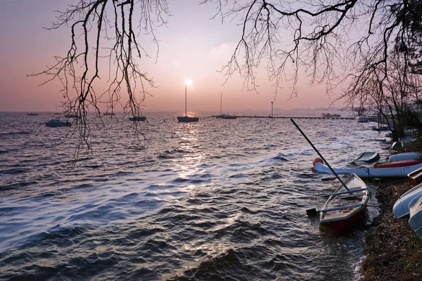 Hourtin Jezioro West Coast Żyronda — Zdjęcie stockowe