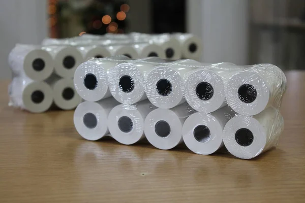 Rolki termiczne, Papier termiczny do kas fiskalnych.