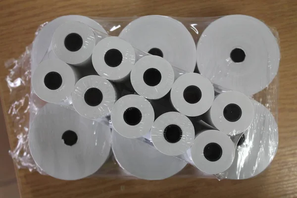 Rolki termiczne, Papier termiczny do kas fiskalnych.