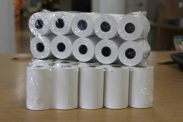 Rolki termiczne, Papier termiczny do kas fiskalnych.