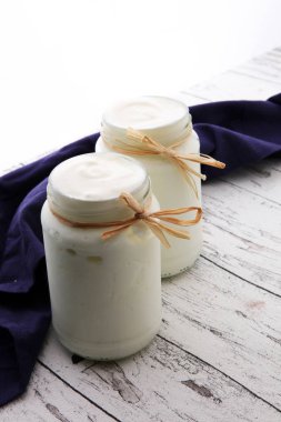 Yunan yoğurt cam. doğal Kaymaklı yoğurt
