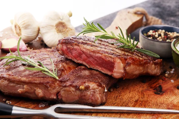 Μπάρμπεκιου Rib Eye Steak, ξηρό ηλικίας Wagyu ΑΝΤΡΕΚΟΤ μπριζόλα — Φωτογραφία Αρχείου