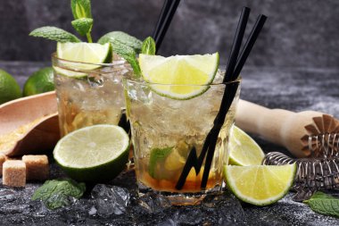 Limon meyve kireç Caipirinha Brezilya