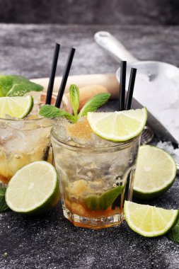 Limon meyve kireç Caipirinha Brezilya