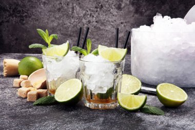 Limon meyve kireç Caipirinha Brezilya