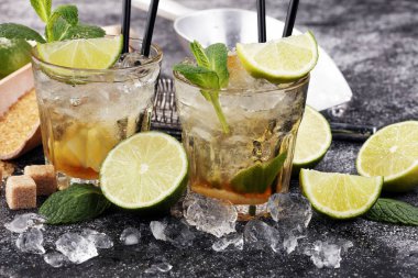 Limon meyve kireç Caipirinha Brezilya