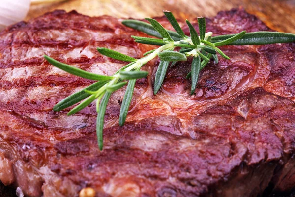 Barbacoa Rib Eye Steak, carne seca envejecida Wagyu Entrecote — Foto de Stock
