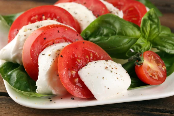 Mozzarella Nourriture Italienne Traditionnelle Boule Blanche Mozzarella Buffle Fromage Pâte — Photo