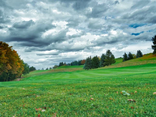 Golf course in Prague — Stock Photo, Image