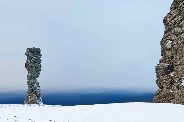 Manpupuner 岩层 — 图库照片