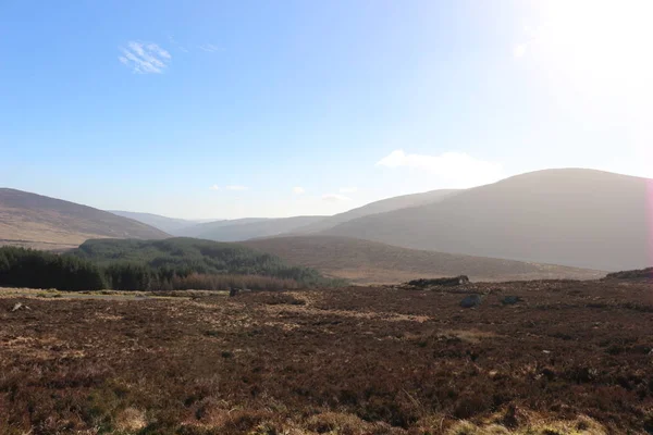 Kış sezonu boyunca İrlanda Wicklow Dağları — Stok fotoğraf