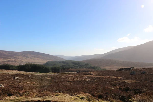 Wicklow mountains in Ireland during the winter season — Stock Photo, Image