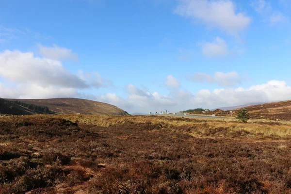 Βουνά Wicklow στην Ιρλανδία κατά τη διάρκεια της χειμερινής περιόδου — Φωτογραφία Αρχείου