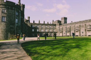 Kilkenny Castle. IR Kilkenny şehir tarihi dönüm noktası