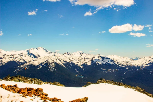 Veduta di Revelstoke nella Columbia Britannica, Canada — Foto Stock