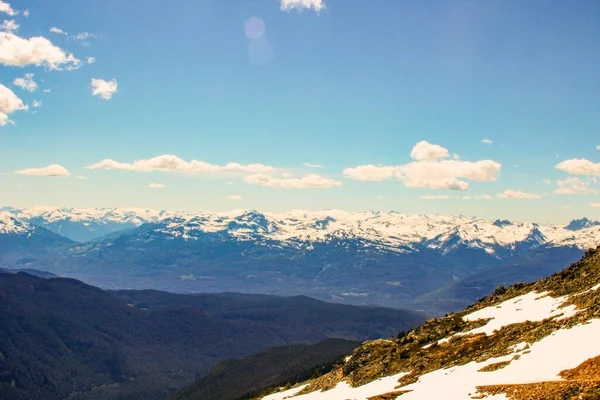 British Columbia mountains. Beautiful British Columbia mountains and river