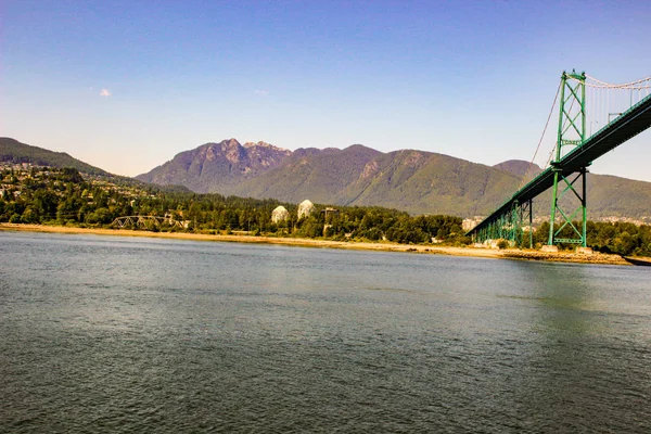 Pont des Lions. À Vancouver en Colombie-Britannique, Canada — Photo
