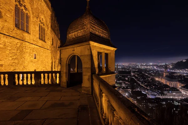 Heidelberg Castle coploa gece