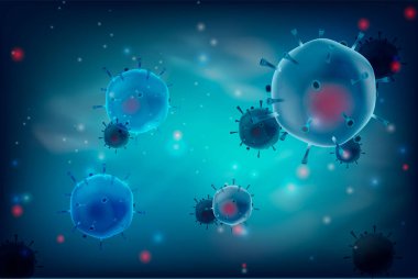 İllüzyon konsepti Coronavirus COVID-19. Çin 'den Wuhan virüsü. Covid-19 'u durdur. 