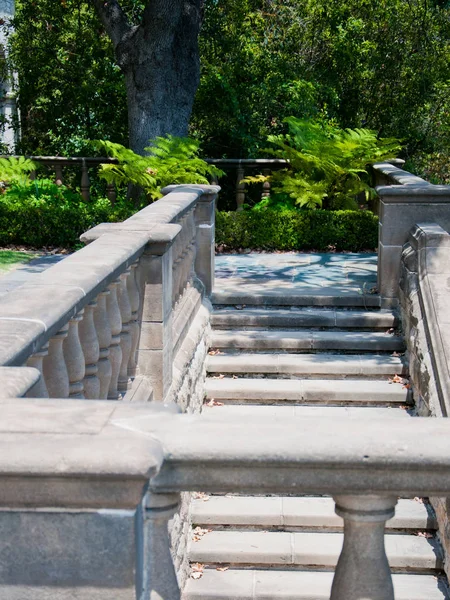 Natural stone stairs landscaping — Stock Photo, Image