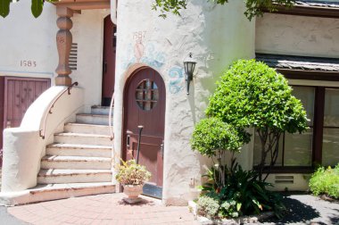 Güzel eski ustası tarzı ev restore