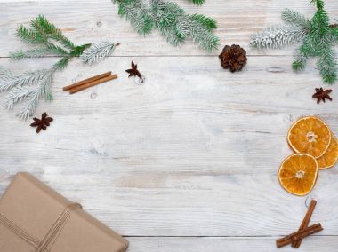 Noel ve yeni yıl için güzel arka plan