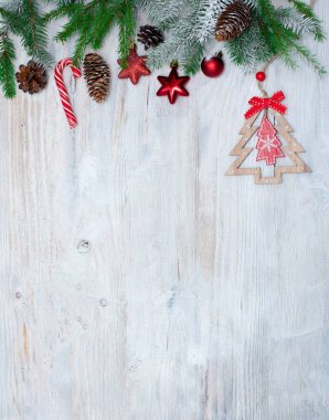 Noel ve yeni yıl için güzel arka plan