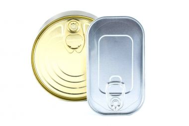 Çelik ve altın güzel kutular