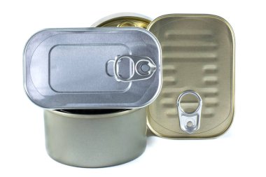 Çelik ve altın güzel kutular