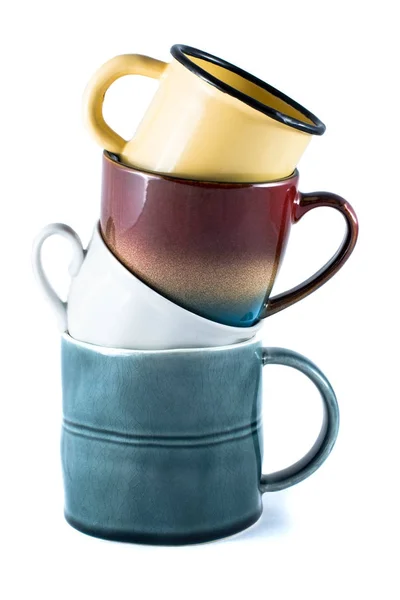 別の美しいマグカップ ・ カップ — ストック写真