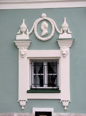 Kuskovo çiftliğindeki İtalyan evindeki detaylar