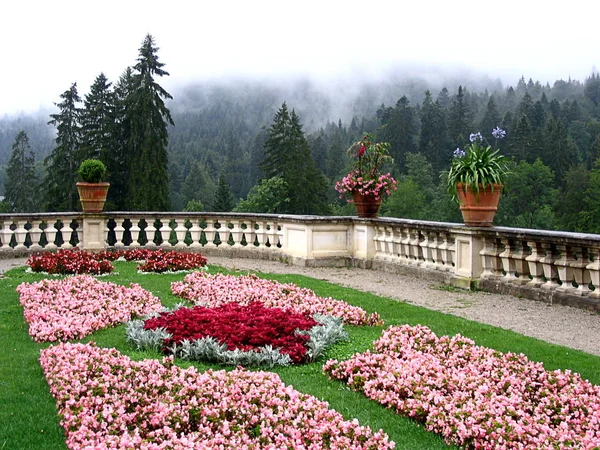 Castle park Linderhof en Bavière, Allemagne — Photo