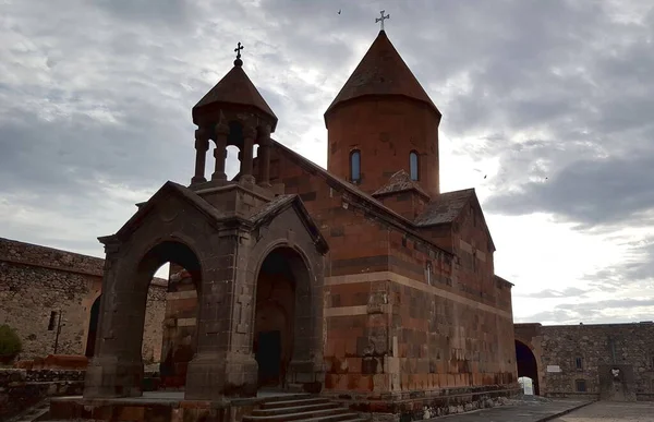 Het Oude Khor Virap Klooster Armenië — Stockfoto