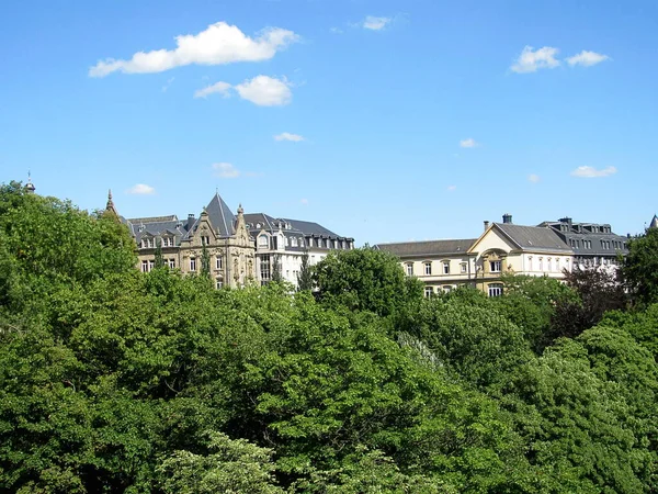 Vista General Ciudad Desde Colina Luxemburgo —  Fotos de Stock